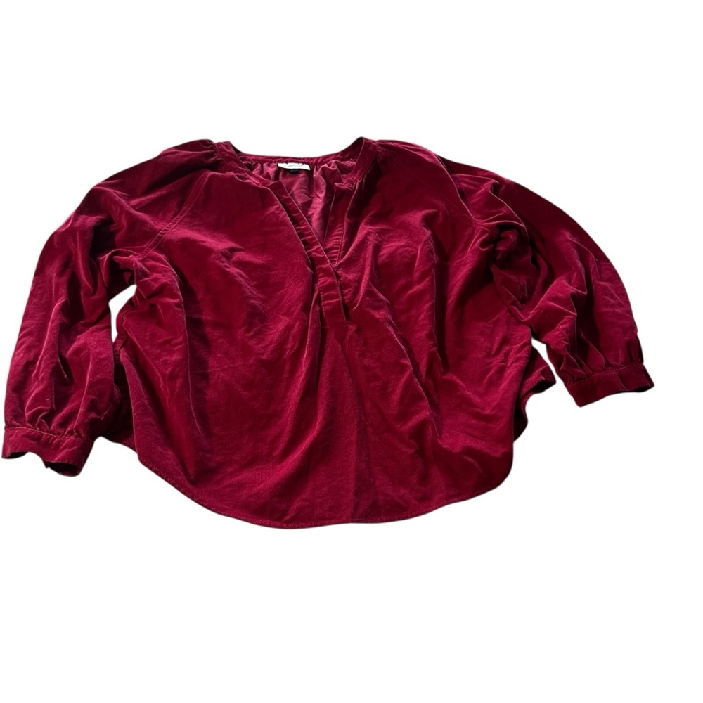 Universal Thread Burgundy Blouse - image 1